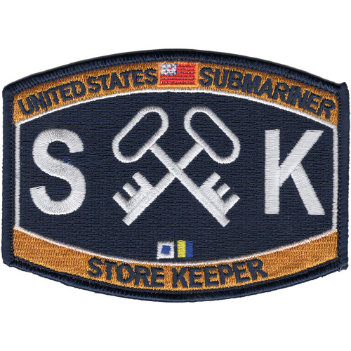 Deck Rating Submarine Store Keeper Patch