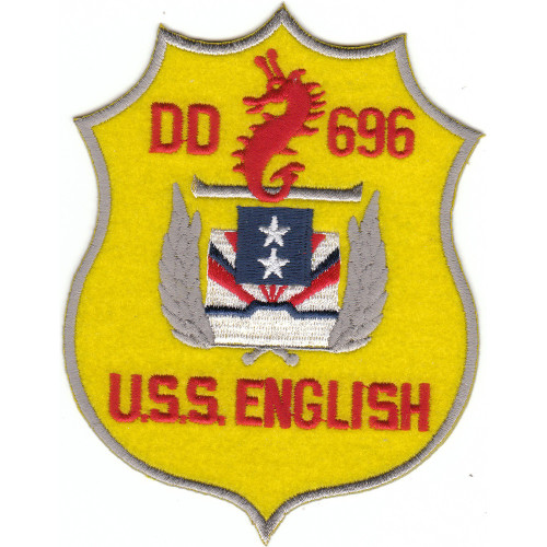 DD-696 USS English Patch