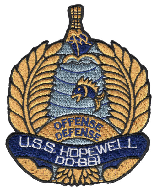 DD-681 USS Hopewell Patch