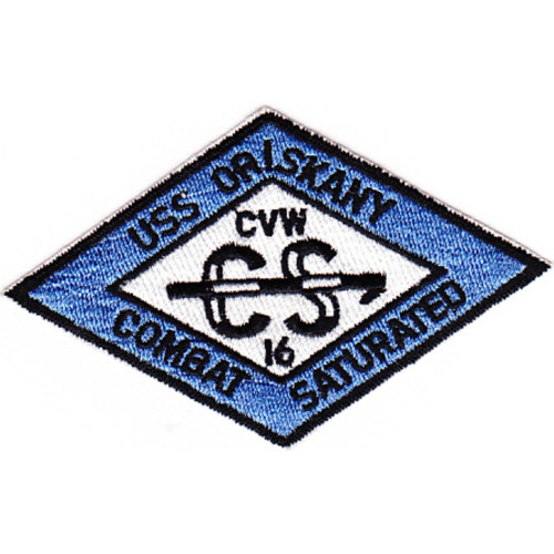 CVA-34 USS Oriskany CVW-16 Blue Patch