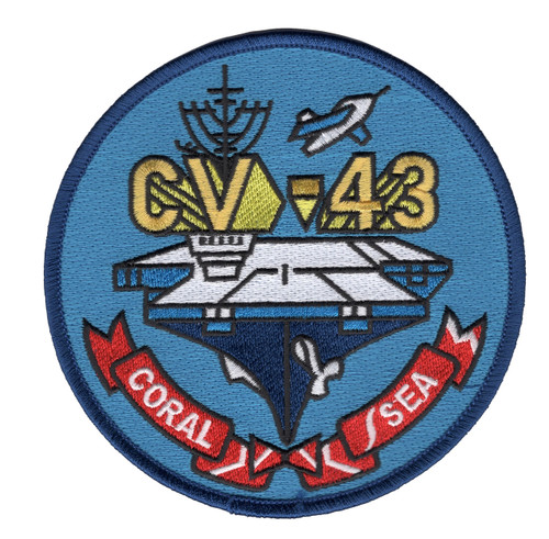 CV-43 USS Coral Sea Patch