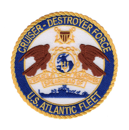 Cruiser Destroyer Force Atlantic Fleet Patch