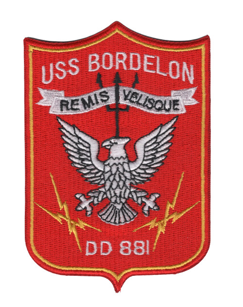 DD-881 USS Bordelon Patch