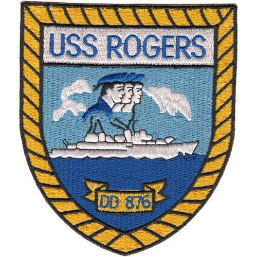 DD-876 USS Rogers Patch