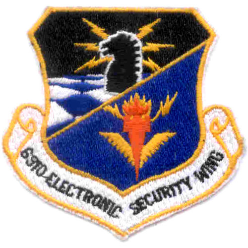 6910th Electronic Security Wing ESW Patch