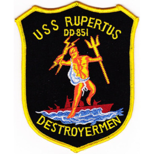 DD-851 USS Rupertus Patch - A Version