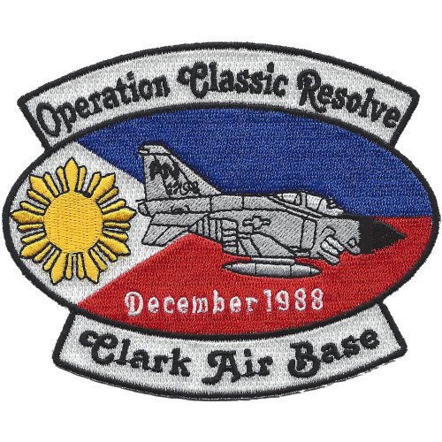Clark Air Base P.I. Operation Classic Resolve Patch