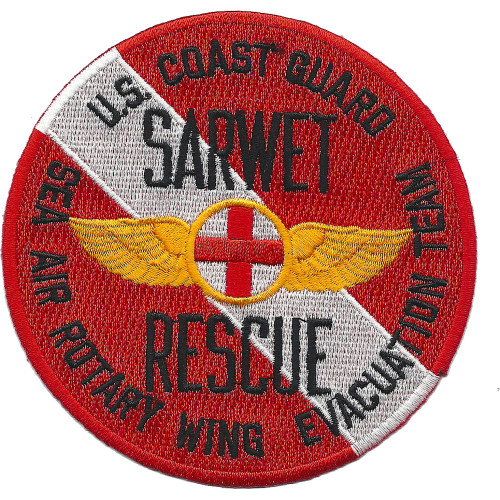 CG SAR Sarwet Sea Air Rotary Wing Evac Team Diver Patch