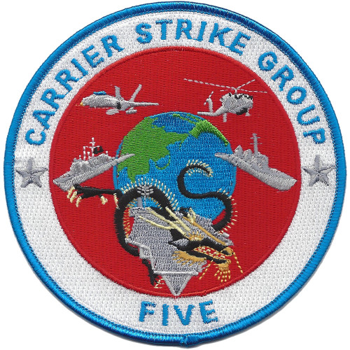 Carrier Strike Group Five Patch