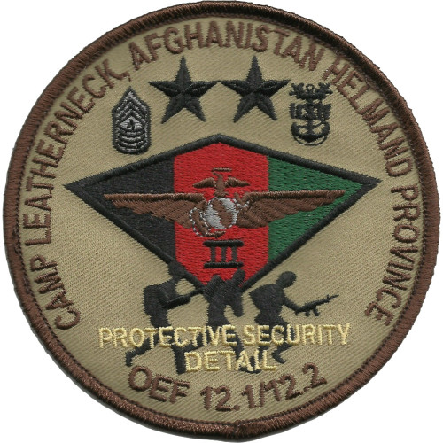 Camp Leatherneck Afghanistan Helmand Province Patch