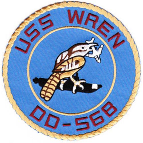 DD-568 A USS Wren Patch