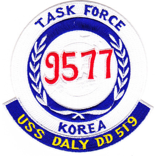 DD-519 USS Daly Task Force Patch