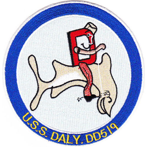 DD-519 A USS Daly Patch