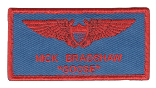 Aviation Name Tag patch - Goose - Hook and Loop