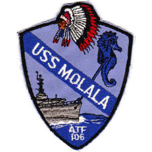 ATF-106 USS Molala Patch - Version A