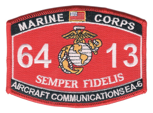 6413 Aircraft Communications EV-6 MOS Patch