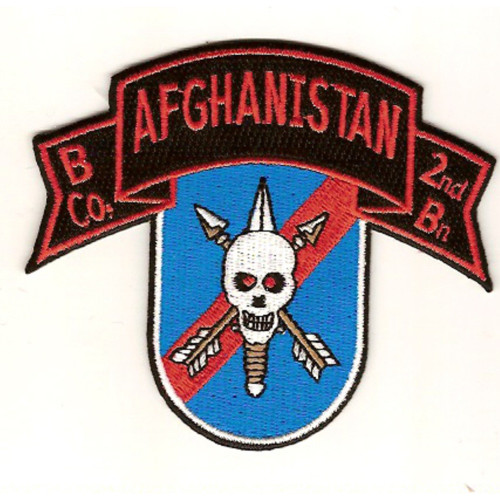 B Co 2nd Battalion 20th SFG Patch