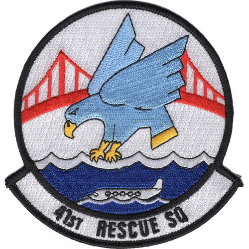 AF-41st RESCUE SQD-HAWK OVER BRIDGE