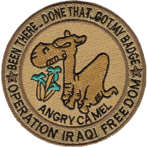 Angry Camel Patch Been There Done