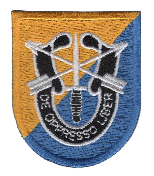8th Special Forces Group Flash Patch With Crest