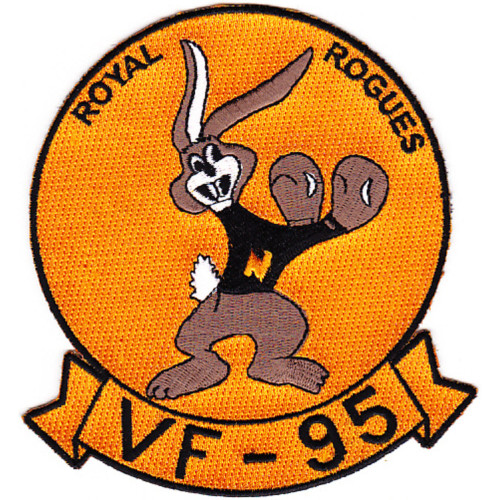 VF-95 Fighter Squadron Royal Rogues Patch