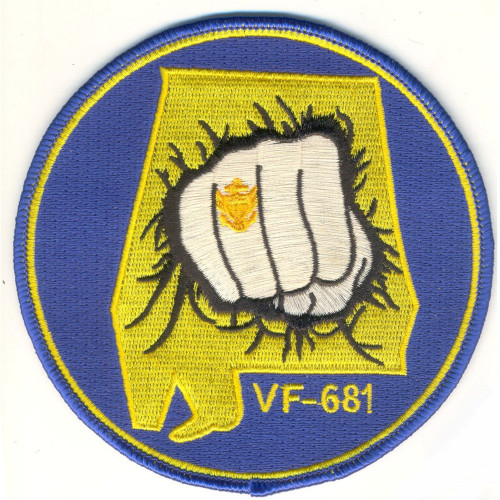 VF-681 Fighter Alabama Reserve Squadron Patch