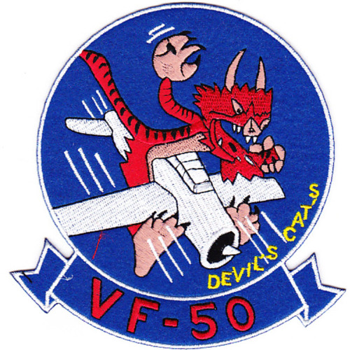 VF-50 Patch Devil Cats