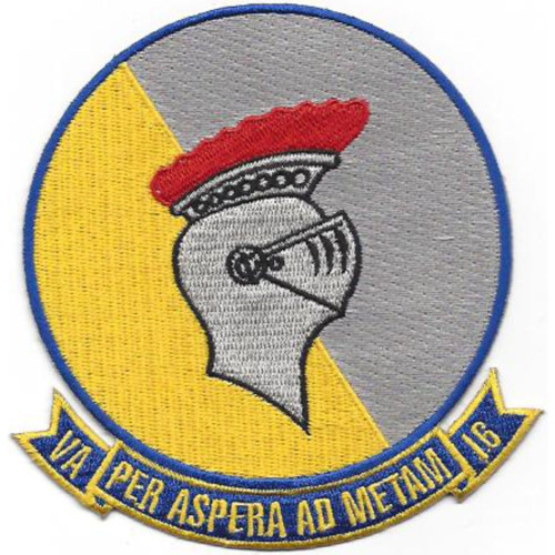 VA-16 Attack Squadron Sixteen Patch