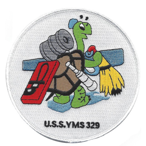 USS YMS-329 Motor Mine Sweeper Patch