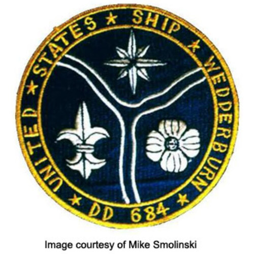 USS Wedderburn DD-684-A Patch