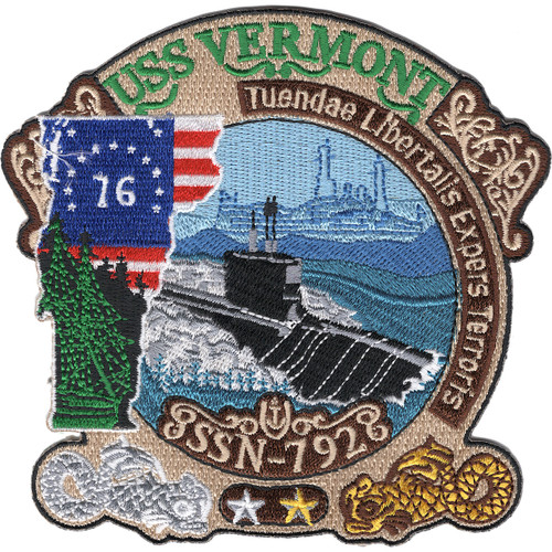 USS Vermont SSN-792 Patch