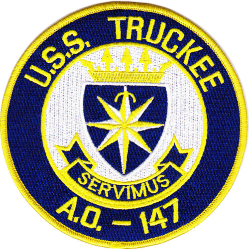 USS Truckee T-AO-147 Fleet Oiler Patch