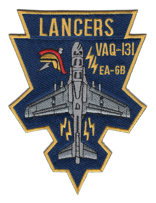 VAQ-131 Electronic Attack Squadron Patch EA-6B Lancers