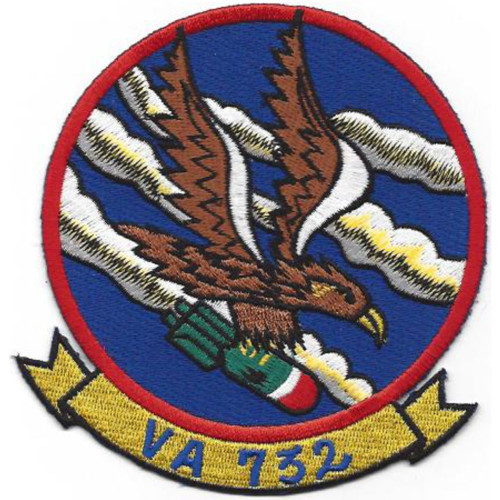 VA-732 Attack Reserve Squadron Seven Thirty Two Patch