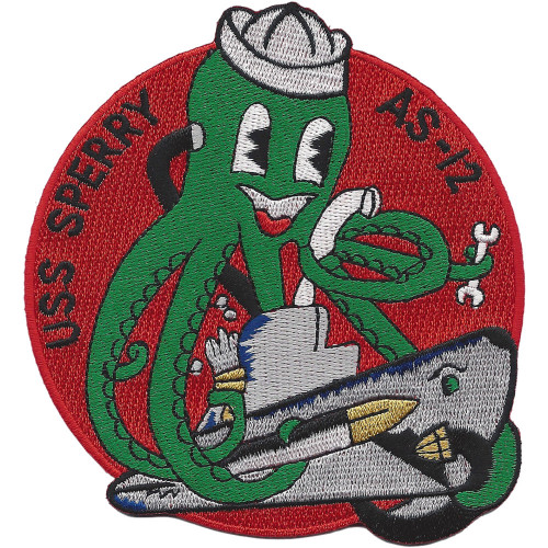 USS Sperry AS-12 Submarine Tender Ship Patch