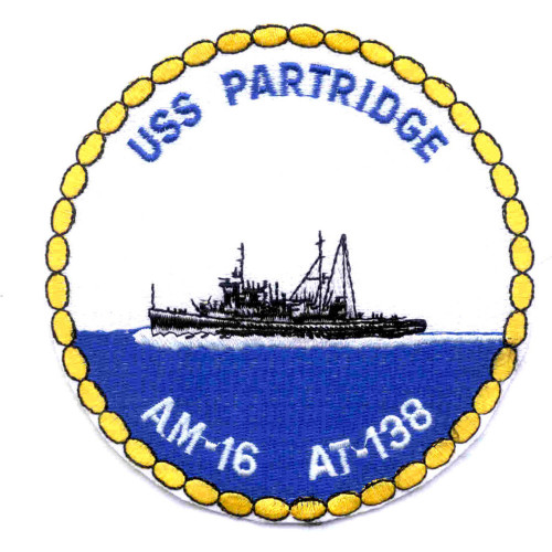 USS Partridge AT-138 Patch