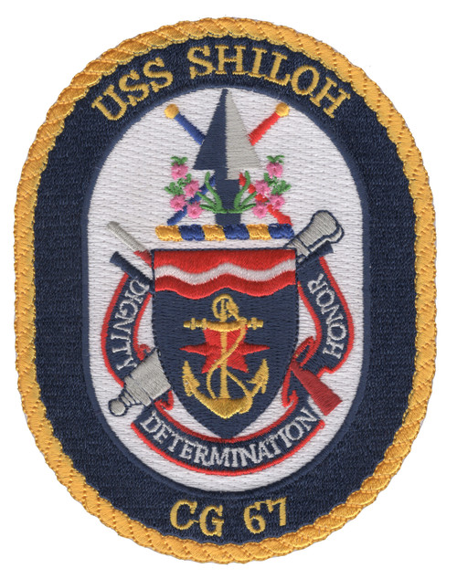 USS Shiloh CG-67 Guided Missile Cruiser Patch