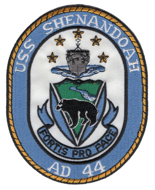 USS Shenandoah AD-44 Destroyer Tenders Ship Patch