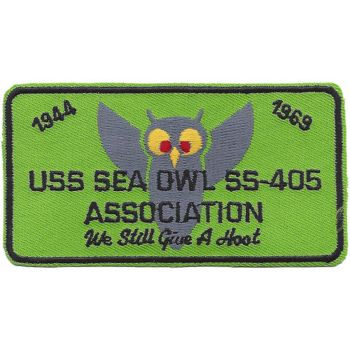 USS Sea Owl SS-405 Association B Version Patch