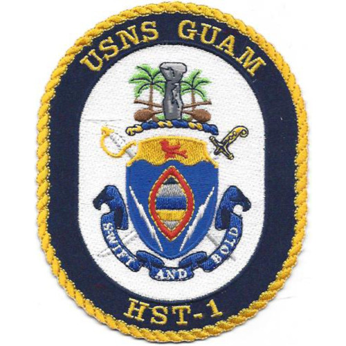 USS Guam HST-1 High Speed Transport Patch