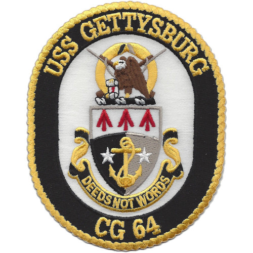 USS Gettysburg CG-64 Patch