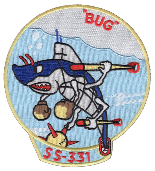 USS Bugara SS-331 Diesel Electric Submarine Patch