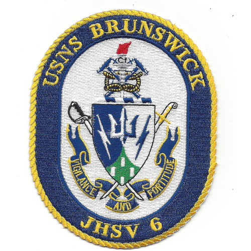 USS Brunswick JHSV-6 Patch