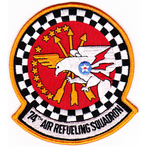 74th Air Refueling Squadron Patch