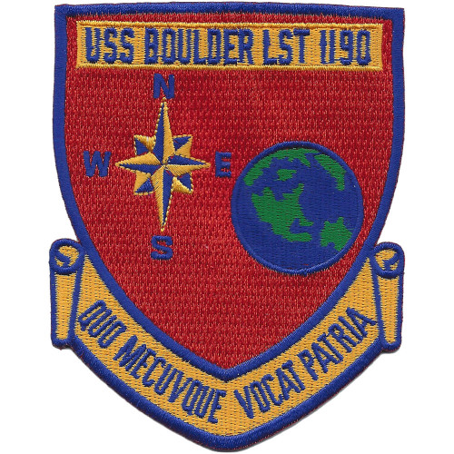 USS Boulder LST-1190 Patch