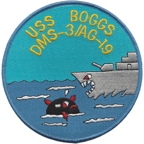 USS BOGGS DMS-3/AG-19 Patch