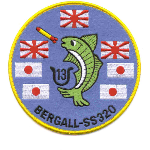 USS Bergall SS-320 Patch Version A