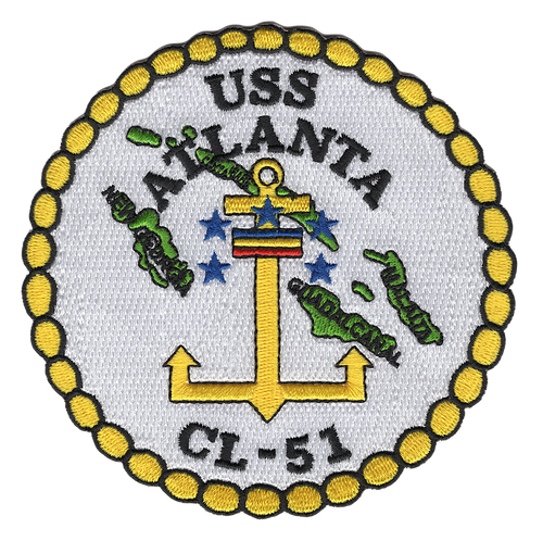 USS Atanta CL-51 Patch