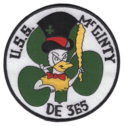 USS McGinty DE-365 Destroyer Escort Patch