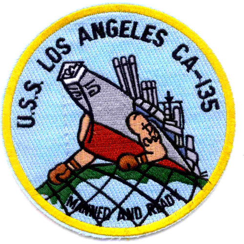 USS Los Angles CA-135 Patch